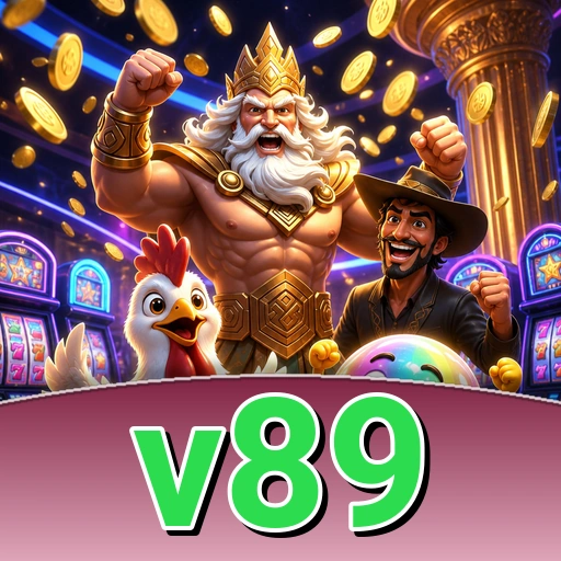 Beranda aplikasi v89 setelah terbuka